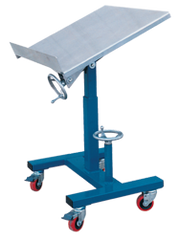 Tilting Work Table - 24 x 24'' 300 lb Capacity; 21-1/2 to 42" Service Range - Apex Tool & Supply