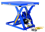 Electric Hydraulic Scissor Lift Table - Platform Size 30 x 60 - 2HP, 460V, 3 phase, 60 Hz totally enclosed motor - Apex Tool & Supply