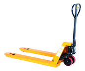 Pallet Truck - #PM52748Y - Yellow - 5500 lb Load Capacity - Apex Tool & Supply