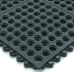 24/Seven w/ GritWorks 3' x 3' NBR Work Mat - Apex Tool & Supply