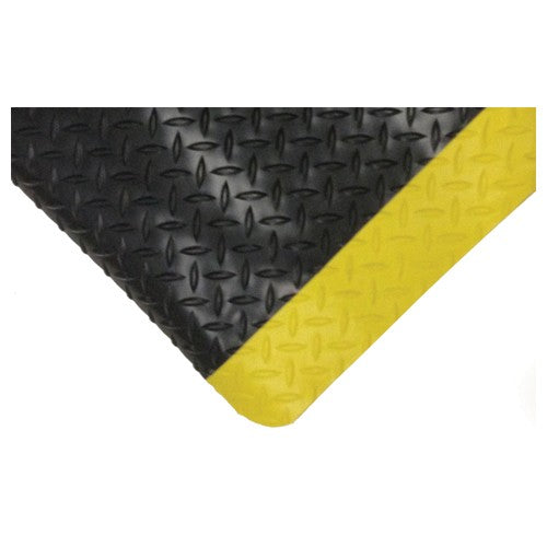 2' × 3' Diamond Anti-Fatigue YLW/BLK - Apex Tool & Supply