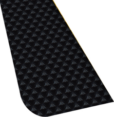 3' x 60' x 11/16" Thick Traction Anti Fatigue Mat - Black - Apex Tool & Supply