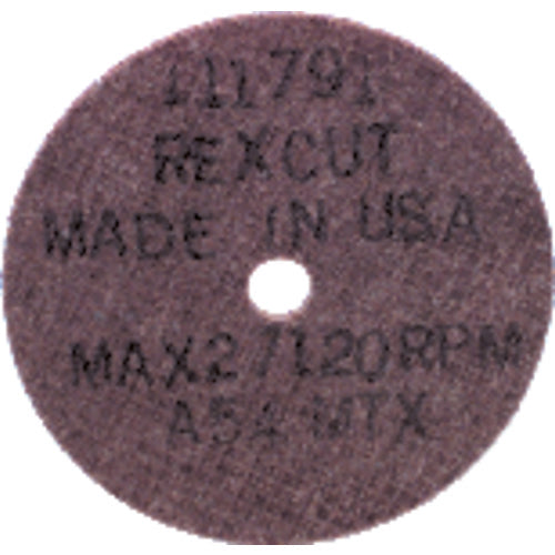 3″ × 1/8″ × 3/8″ - A54MTX - Aluminum Oxide Non-Reinforced Cut-Off Wheel - Apex Tool & Supply
