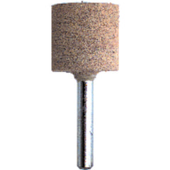 1/8″ × 1 1/2″ Shank-3/8″ × 3/8″ - W177 - Cotton Reinforced Aluminum Oxide Mounted Point - Apex Tool & Supply