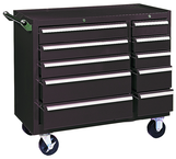 310X 10-Drawer Maintenance Cart - 35'' x 18'' x 39.38'' Brown - Apex Tool & Supply