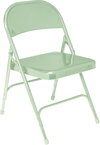 Steel Folding Chair - 19-Gauge 7/8" Tubular Frame 2½" Frame Strengtheners - Apex Tool & Supply