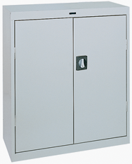 46 x 24 x 42" (Charcoal) - Counter Height Cabinet with Doors - Apex Tool & Supply