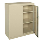 46 x 24 x 42'' (Sand, Gray, Charcoil, or Black (Please specify)) - Counter-High Storage Cabinet - Apex Tool & Supply