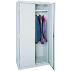 46 x 24 x 72'' (Sand, Gray, Charcoil, or Black (Please specify)) - Combo Wardrobe/Storage Cabinet - Apex Tool & Supply