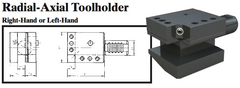 VDI Radial-Axial Toolholder (Right Hand) - Part #: CNC86 36.6032R - Apex Tool & Supply