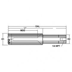 R52X25-50M Revolution Drill Holder - Apex Tool & Supply