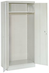 36 x 18 x 78'' (Dove Gray or Putty) - Wardrobe Cabinet - Apex Tool & Supply