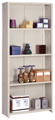 36 x 24 x 84'' - Closed Style Box "W" 22-Gauge Starter Shelving Unit - Apex Tool & Supply