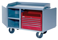 48 x 26 x 36" (Gray) - Mobile Work Center - Apex Tool & Supply
