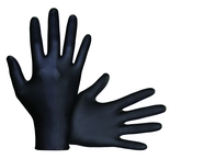 Raven Powder Free Black Nitrile Glove, 6 Mil - Large - Apex Tool & Supply