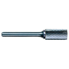 1.6mm EdgeHog Cyl Flat End Miniature Carbide Bur SA-41M-D Std Alt Diamond (Double) - Apex Tool & Supply