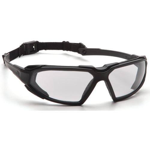 Safety Glasses - Black Frame, Clear Fog Free Lens - Apex Tool & Supply