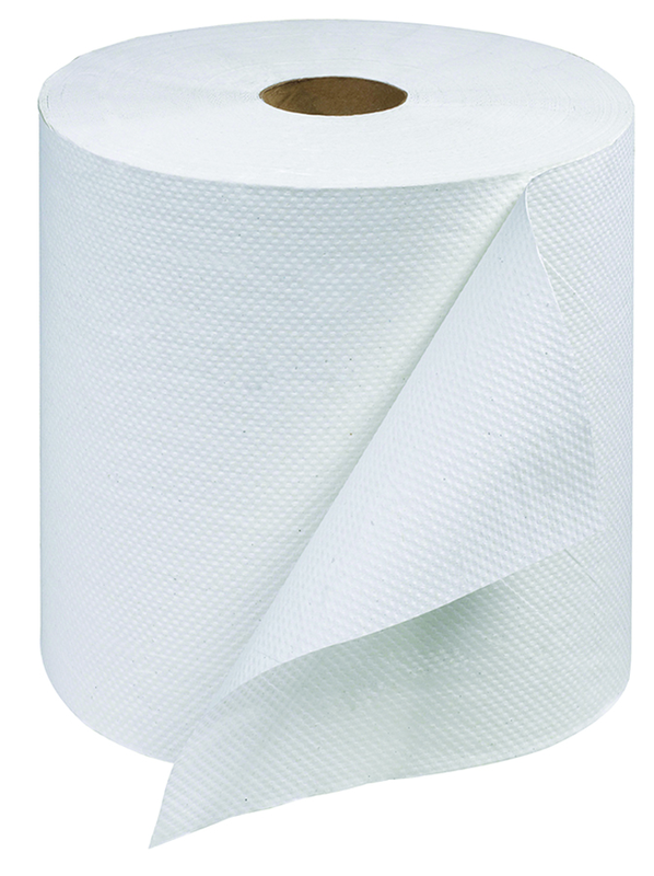 800' Universal Roll Towels White - Apex Tool & Supply