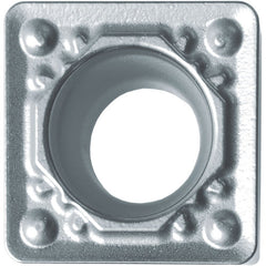 SCMT 3251 HQ CA525, 1/64″ Corner Radius, 5/32″ Thick, 3/8″ Inscribed Circle, TiCnulll2O3/TiN, Square, Turning Indexable Insert - Exact Industrial Supply
