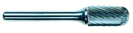 6mm EdgeHog Cylindrical Radius End Carbide Bur SC-1L6M-F Fine 152mm Shk Lgth - Apex Tool & Supply