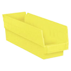 4 1/8″ × 23 5/8″ × 4″ - Yellow Economy Shelf Bin - Apex Tool & Supply