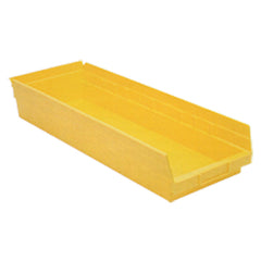 8 3/8″ × 23 5/8″ × 4″ - Yellow Economy Shelf Bin - Apex Tool & Supply