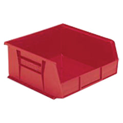 16 1/2″ × 14 3/4″ × 7″ - Red Hanging or Stackable Bin - Apex Tool & Supply