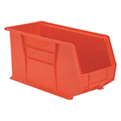 8 1/4″ × 18″ × 9″ - Red Hanging or Stackable Bin - Apex Tool & Supply