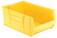 12-3/8 x 20 x 12'' - Yellow Stackable Bin - Apex Tool & Supply