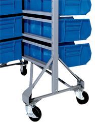 Mobility Kit for Bin Racks and Carts - Apex Tool & Supply