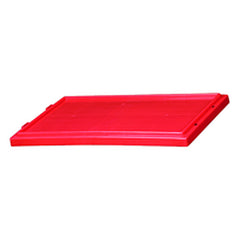 Red Lid for use with Akro Nest-Stack Tote 35–180 - Apex Tool & Supply
