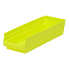 6 5/8″ × 17 7/8″ × 4″ - Yellow Economy Shelf Bin - Apex Tool & Supply