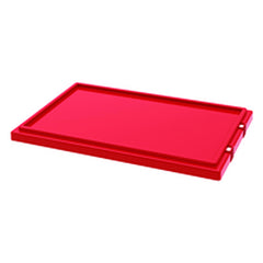 Red Lid for use with Akro Nest-Stack Tote 35–240 - Apex Tool & Supply