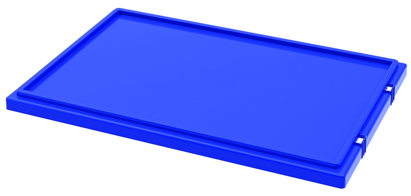 Blue Lid for use with Akro Nest-Stack Tote 35-300 - Apex Tool & Supply