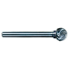 9.5mm EdgeHog Spherical Carbide Bur SD-3M-D Standard Alt Diamond (Double) - Apex Tool & Supply