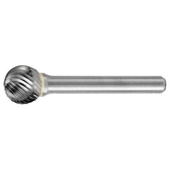 3/32HD × 1/8SD BALL SHAPE BURR - Apex Tool & Supply