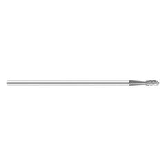 SF-42X2 #1 .1250 Burr RH SE 12FL - Apex Tool & Supply