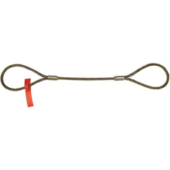 Wire Rope Sling - Model WW-3126; 3/8″ × 6 feet Long - Apex Tool & Supply