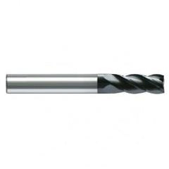 16mm Dia. - 92mm OAL - AlTiN - Solid Carbide - High Spiral End Mill - 4 FL - Apex Tool & Supply