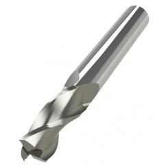 1/2" Dia. - 5/8" LOC - 2-1/2" OAL - 3 FL Carbide S/E HP End Mill-AlTiN - Apex Tool & Supply