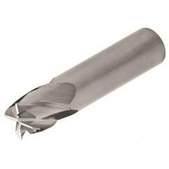 17/64" Dia. - 1/2" LOC - 2" OAL - 4 FL Carbide S/E HP End Mill-Uncoated - Apex Tool & Supply