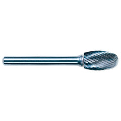 1/8 EdgeHog Elliptical Miniature Carbide Bur SE-41 Fine - Apex Tool & Supply