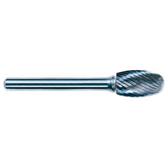 3mm EdgeHog Elliptical Miniature Carbide Bur SE-41M-F Fine - Apex Tool & Supply