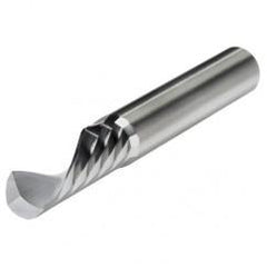 1/4" Dia. - 2-1/2" OAL - CBD - Router-Single Flute Plastic LH Spiral; RH Cut - Apex Tool & Supply