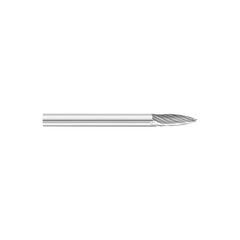 SG-43 #1 .1250 Burr RH SE 12FL - Apex Tool & Supply