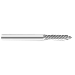 SG-44 #1 .1250 Burr RH SE 12FL - Apex Tool & Supply