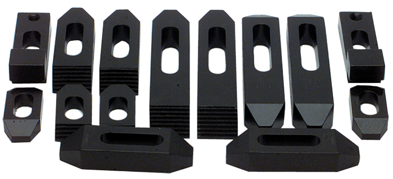 Basic Clamping Set - #20901; 3/8-16 Stud Size - Apex Tool & Supply