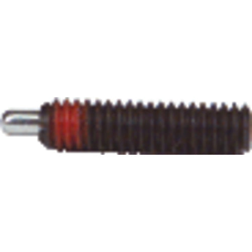End Force Spring Plunger - 1 lbs Initial End Force, 4 lbs Final End Force (1/4″–20 Thread) - Apex Tool & Supply