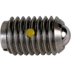 Ball Plunger - 0.50 lbs Initial End Force, 1 0.25 lbs Final End Force (8–36 Thread) - Apex Tool & Supply