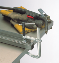 Mighty Mini C-Clamp - 2-1/2'' Throat Depth, 8'' Max. Opening - Apex Tool & Supply